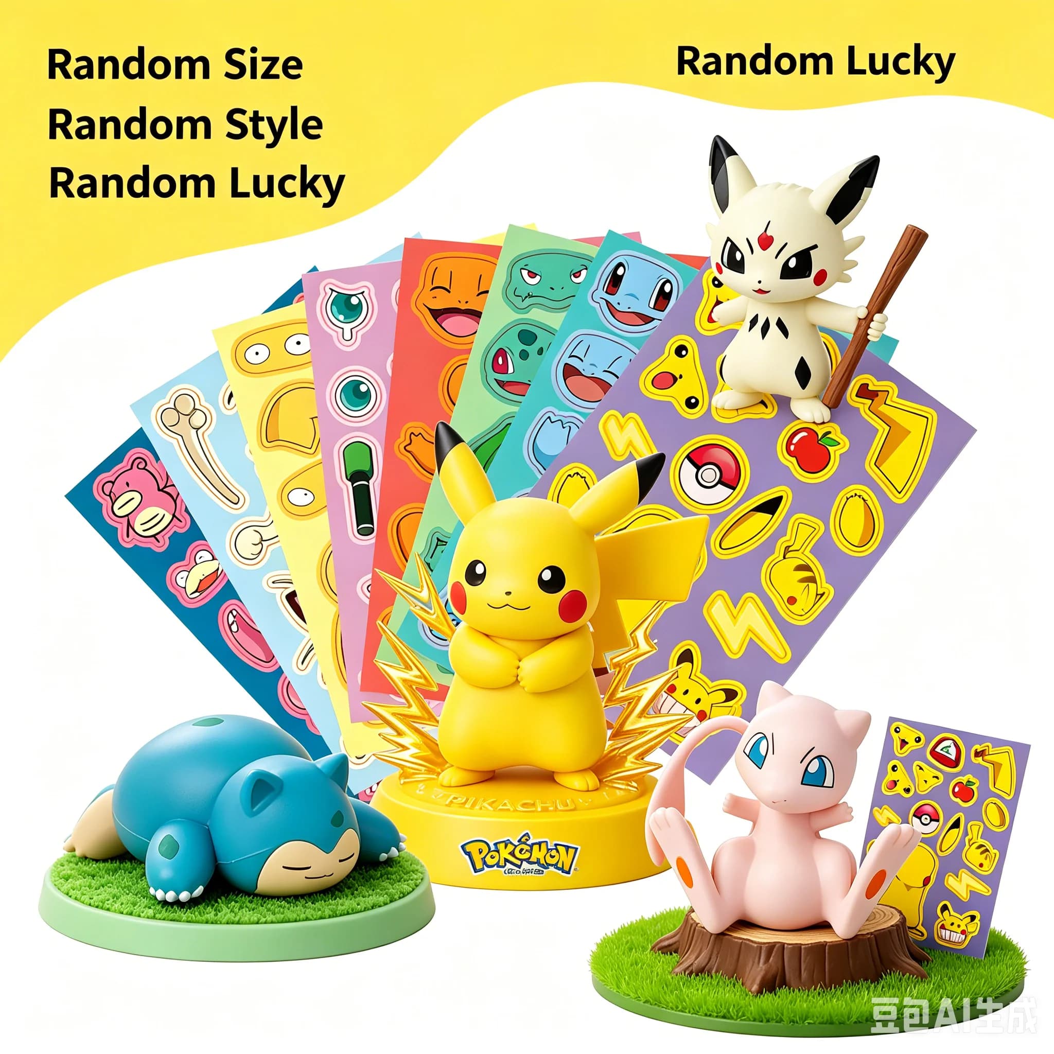 Figurines Pokémon authentiques, collection Swing Vignette 4, Mega Charizard X Mega Lucario Dragonite