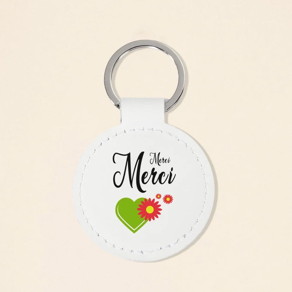 Porte-clés en cuir Thank You, accessoires clés, cadeau original pour enseignant, cadeau surprise pou