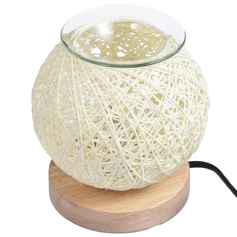 B84B-Aroma électrique cire fondu brûleur d'encens brûleur d'huile essentielle aromathérapie diffuseu