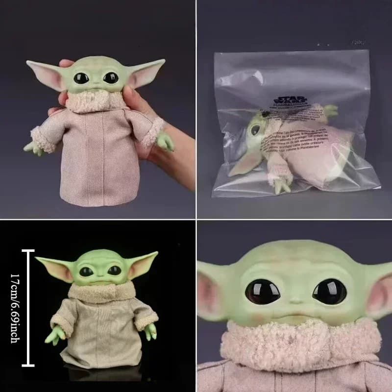 Figurines de collection Star Wars, Star Yoda Baby Wars, 17 cm, jouets, poupées, cadeaux d'anniversai