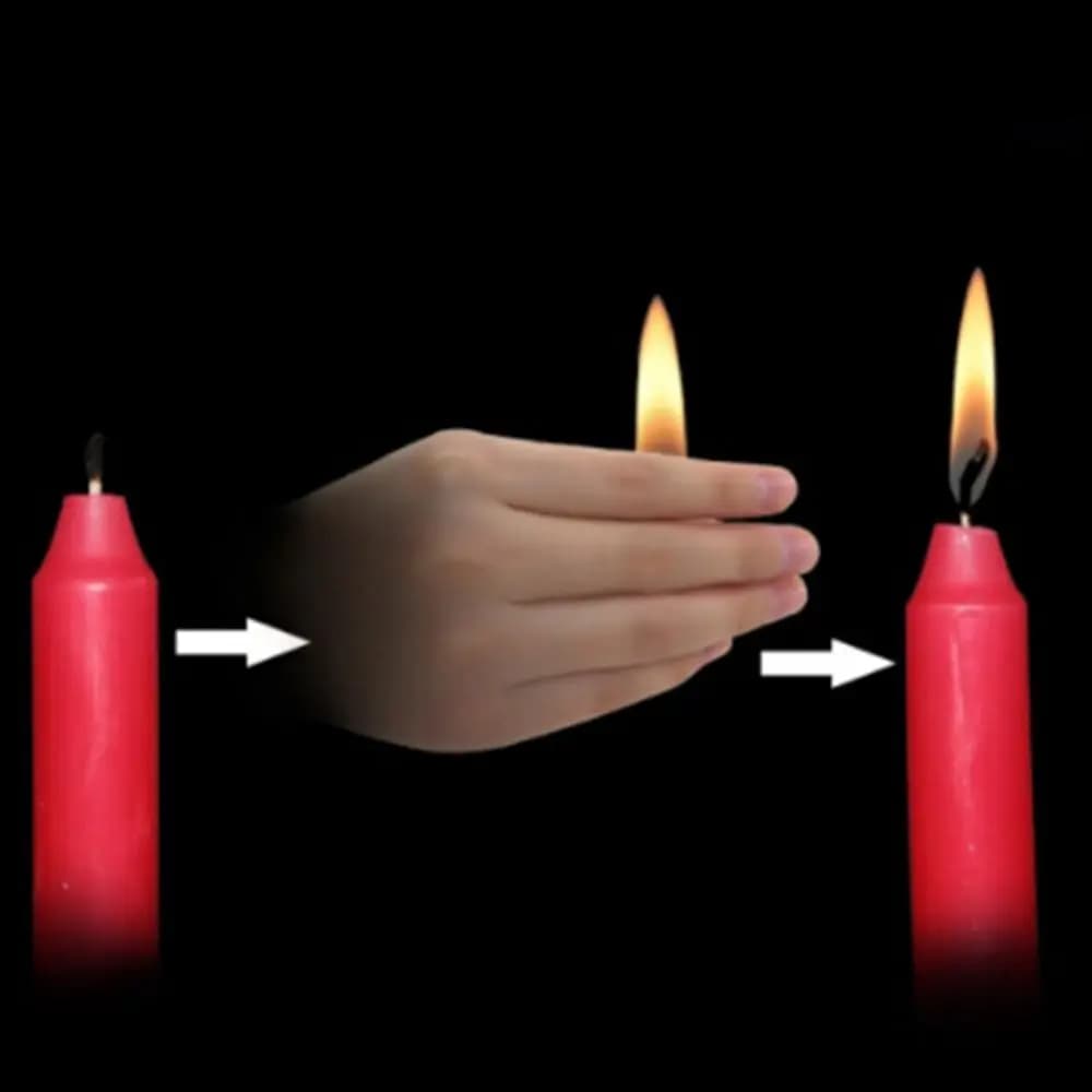Pour adulte adolescent magicien incroyable flamme déplacer doigt jouet tour de magie accessoires de 
