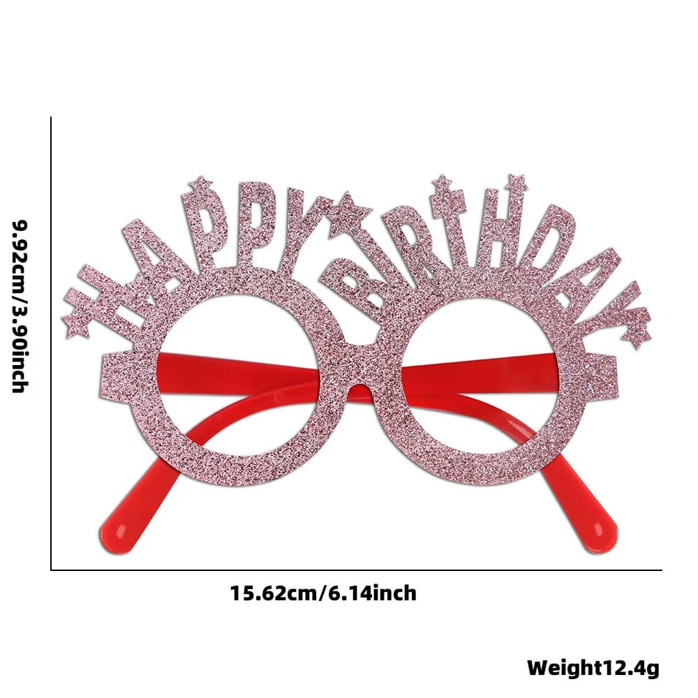 Lunettes cadre drôle décoration d'anniversaire lunettes à paillettes fête lunettes drôles pour cadea