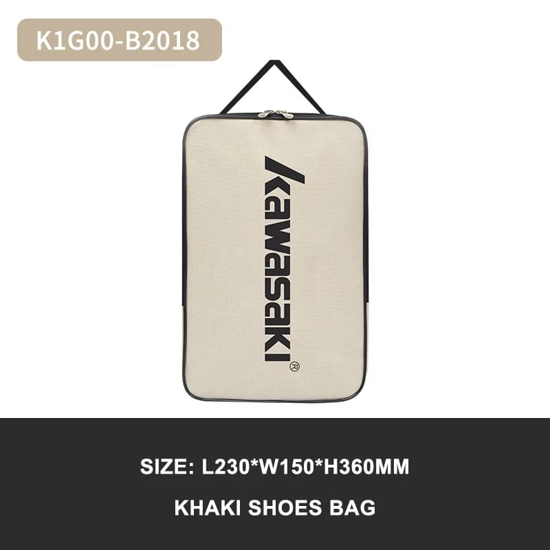 Kawasaki-Sac de rangement pour chaussures de badminton, sacoche portable multifonctionnelle pour voy