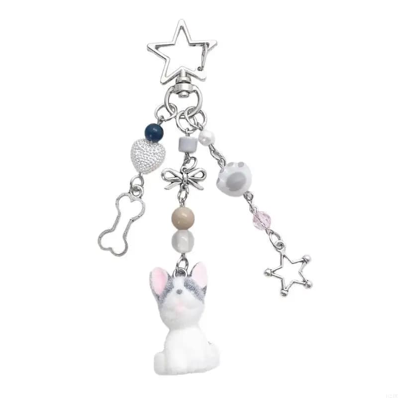 Adorable luxuelle en peluche coréenne STRAPE TÉLÉPHONE PUPPY PROPRESS