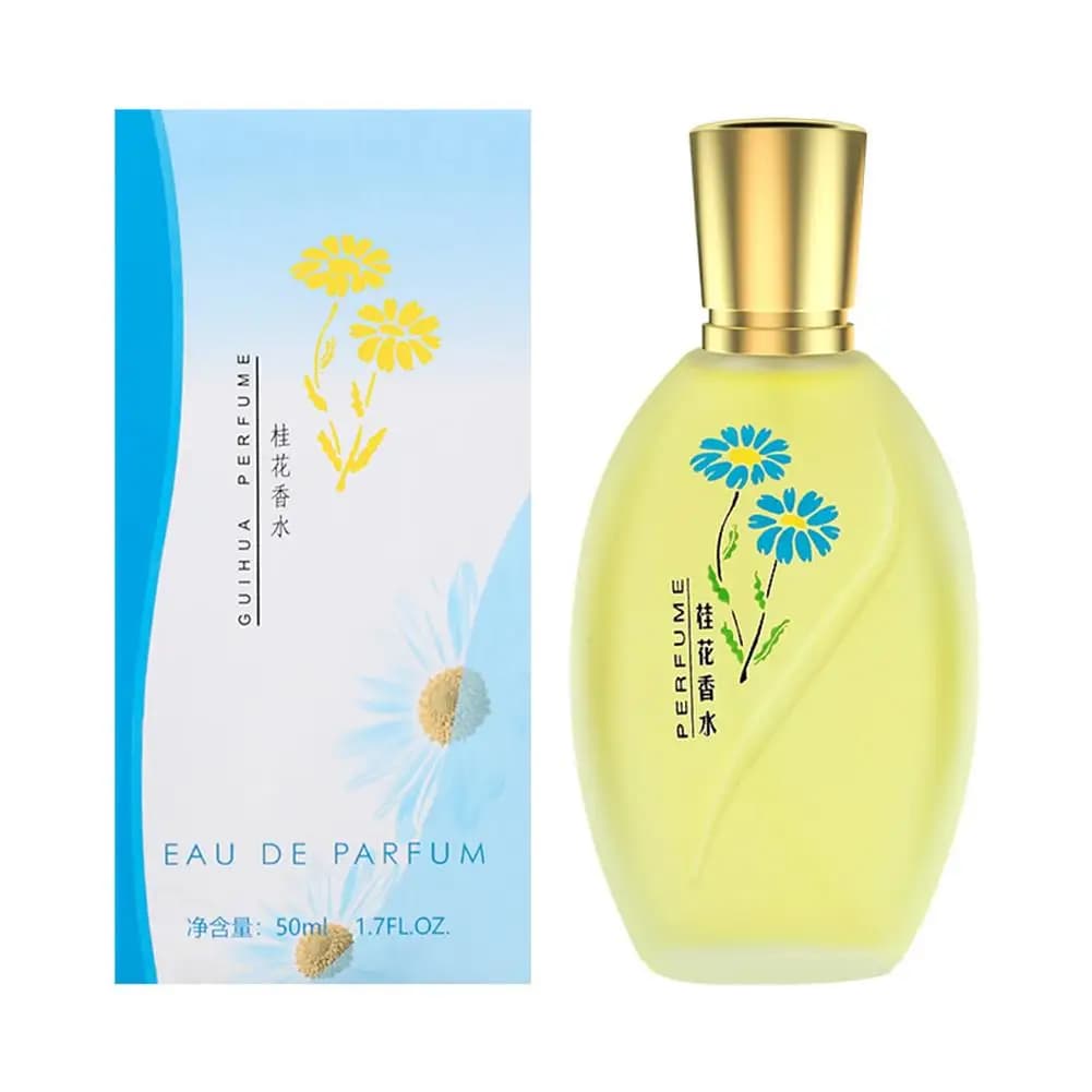 Parfum Classique Floral pour Femmes, Senteurs Traditionnelles Chinoises, Orchidée Jaune, Osmanthus, 