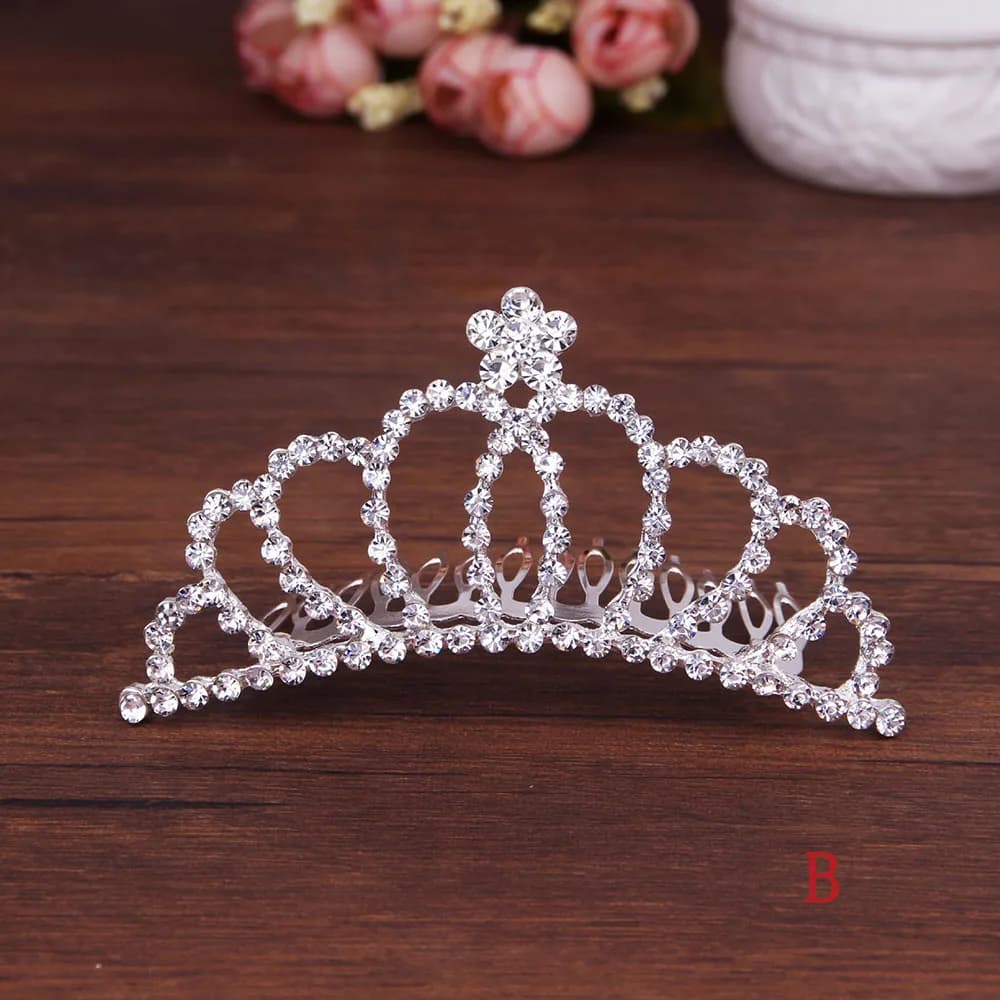 Couronne de peigne à cheveux diadème pour patients, bande de sauna, ornements, accessoires de mode, 