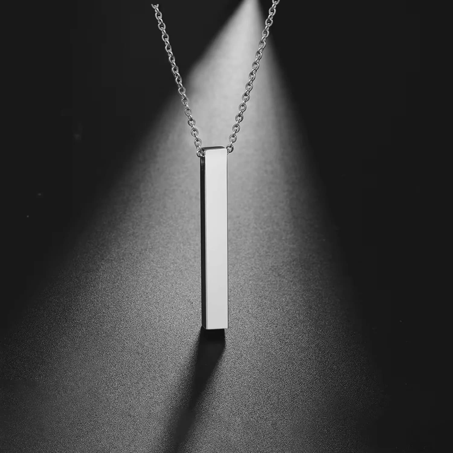 Collier personnalisé avec code Spotify en acier inoxydable, pendentif pour scanner et écouter la cha