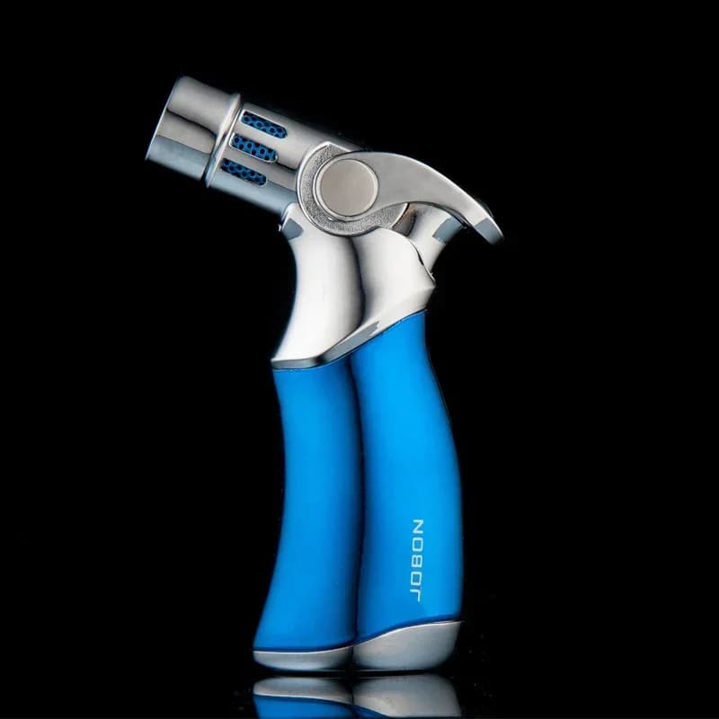 Briquet à gaz de cuisine coupe-vent pour hommes, gadgets d'extérieur en métal, soudure de bijoux, fl
