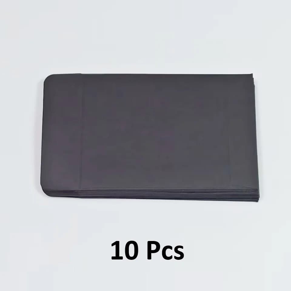 Petites enveloppes en papier noir, mini sacs cadeaux pour ranger la monnaie, les graines, les bijoux