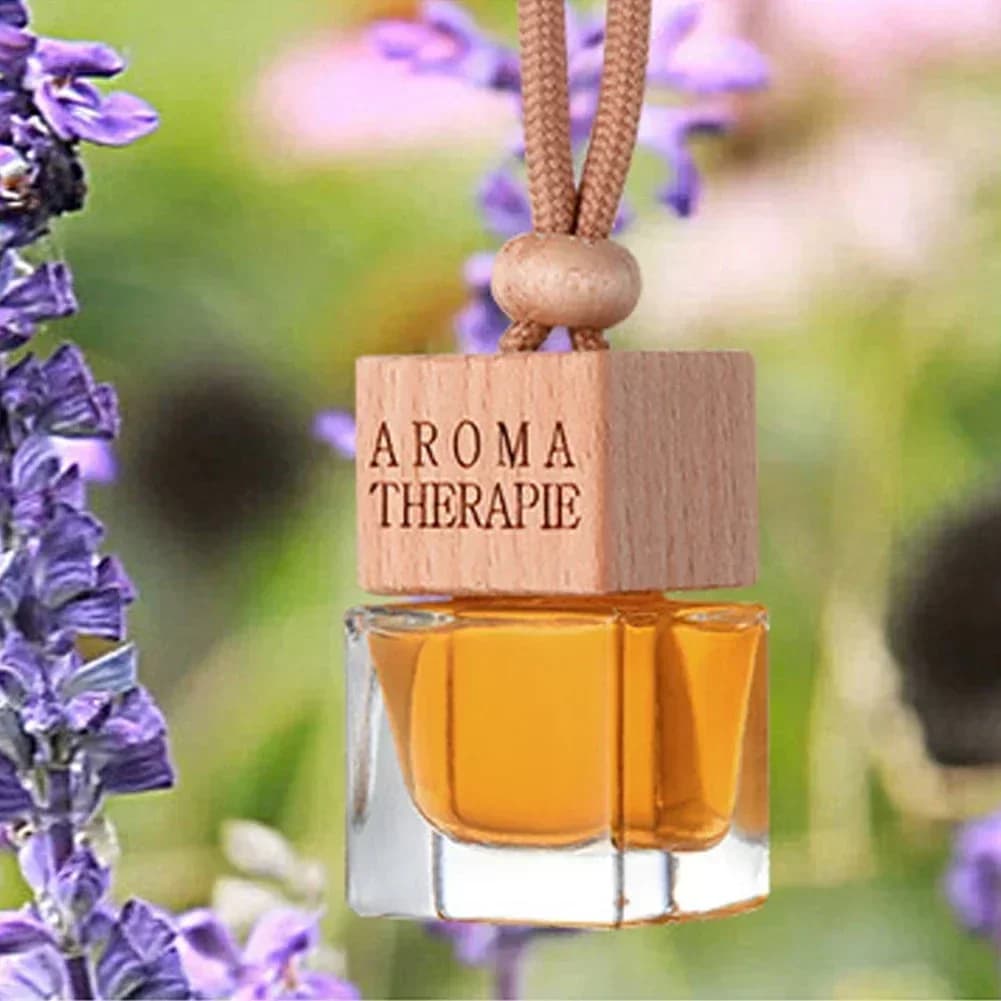Pendentif de parfum de voiture comprenant des désodorisants d'huile essentielle, fournitures univers