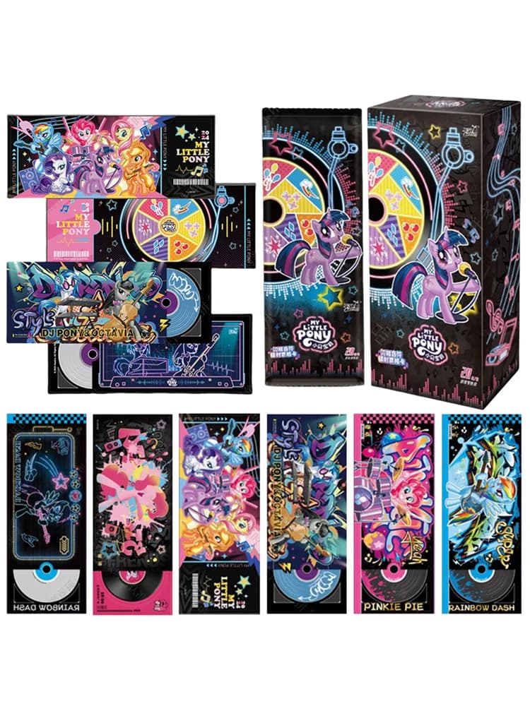 My Little Pony Laser Ticket Limited Collecemballages Card, Cadeau d'anniversaire, Nouveau