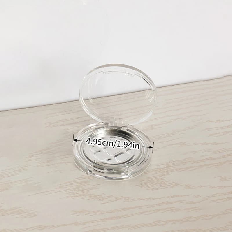 Boîte à fard à paupières vide 2,5 g à compartiment unique, étui portable pour maquillage cosmétique 