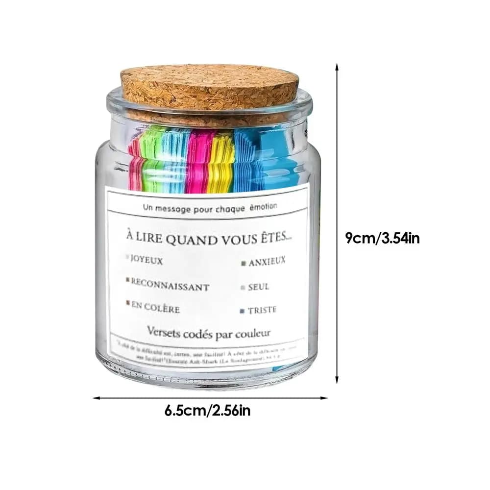 Bouteille de Prière avec Versets du Coran pour Confort Spirituel – Bouteilles Créatives de Versets p