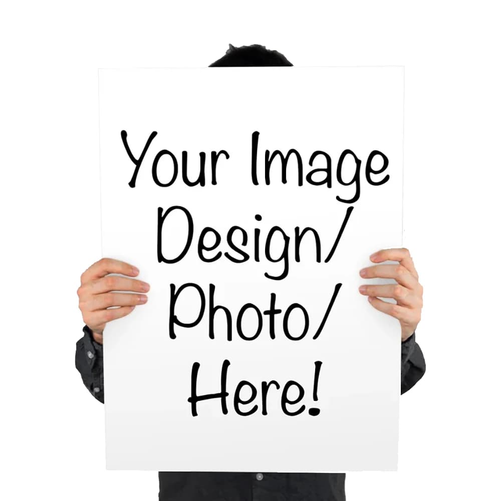 Votre Photo, conception d'image pour imprimer, grand affiche personnalisée, cadeau personnalisé, A1 