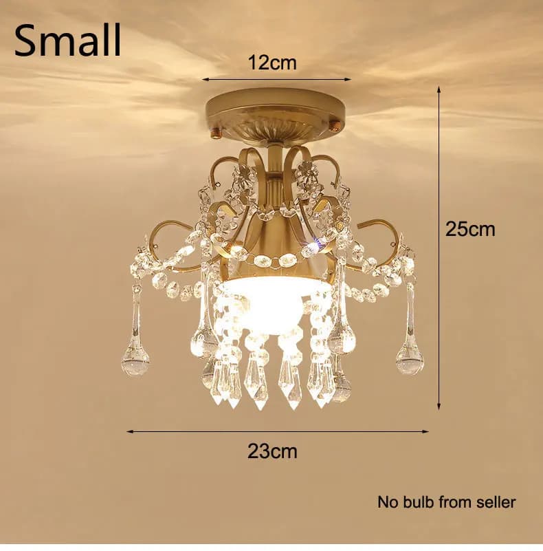 Lustre en cristal européen moderne pour salon, chambre à coucher, hôtel, villa, couloir, luminaires 