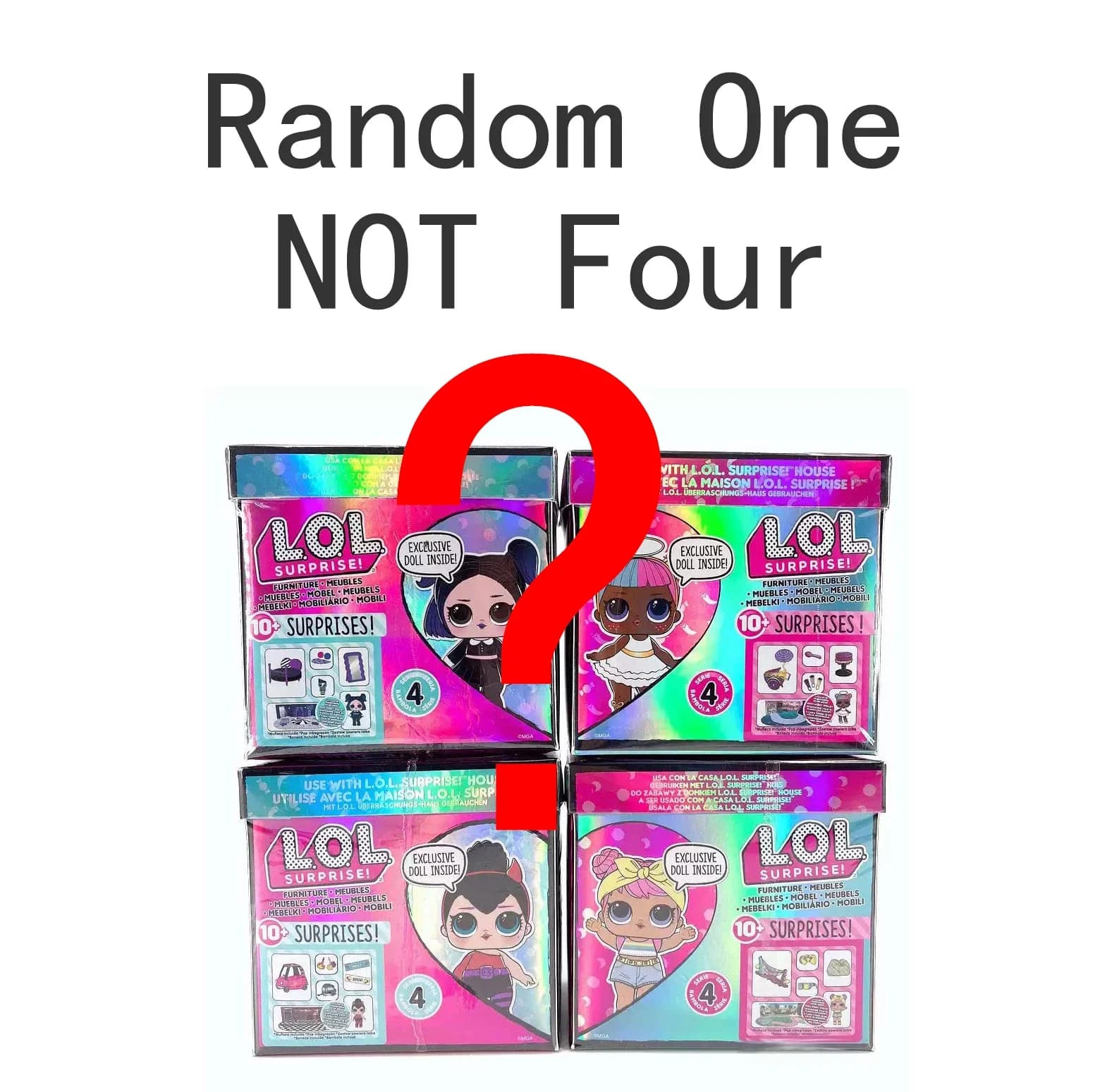 LOL Surprise-Coffret Cadeau Exquis pour Bol, Poupées MGA OMG, Big Butter Adjust, Kawaii Lovely Girls