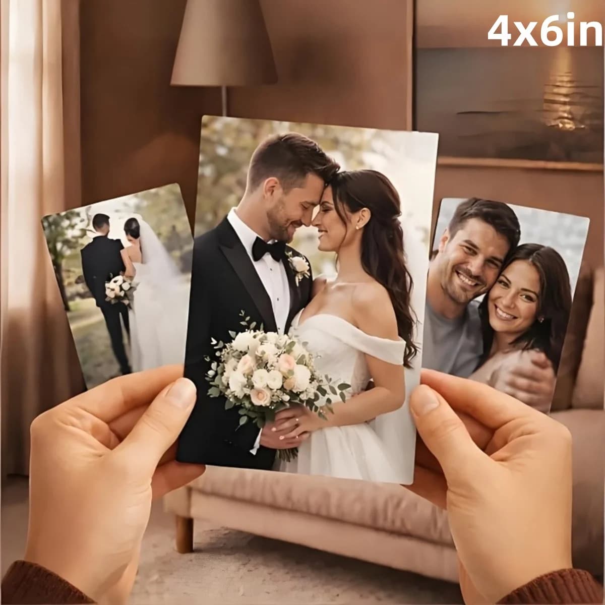Impression photo 2D personnalisée ; disponible en différentes tailles – idéale pour la décoration mu