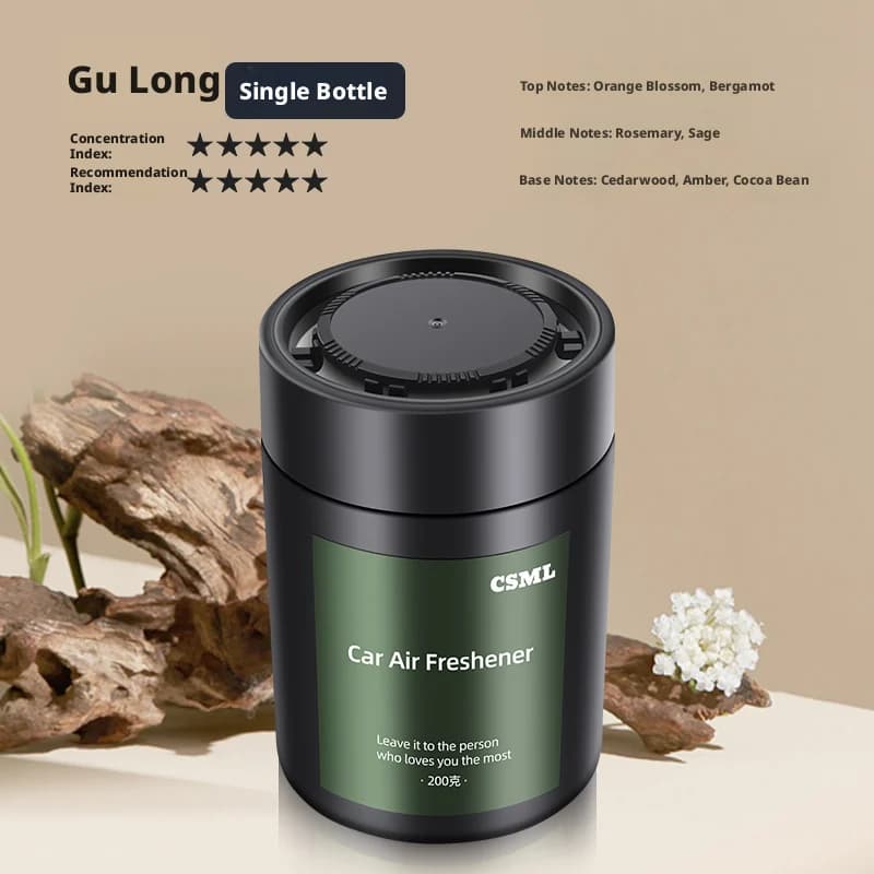 Baume solide parfumé à la gardénia pour voiture, usage intérieur, nouveau modèle haut de gamme, gran