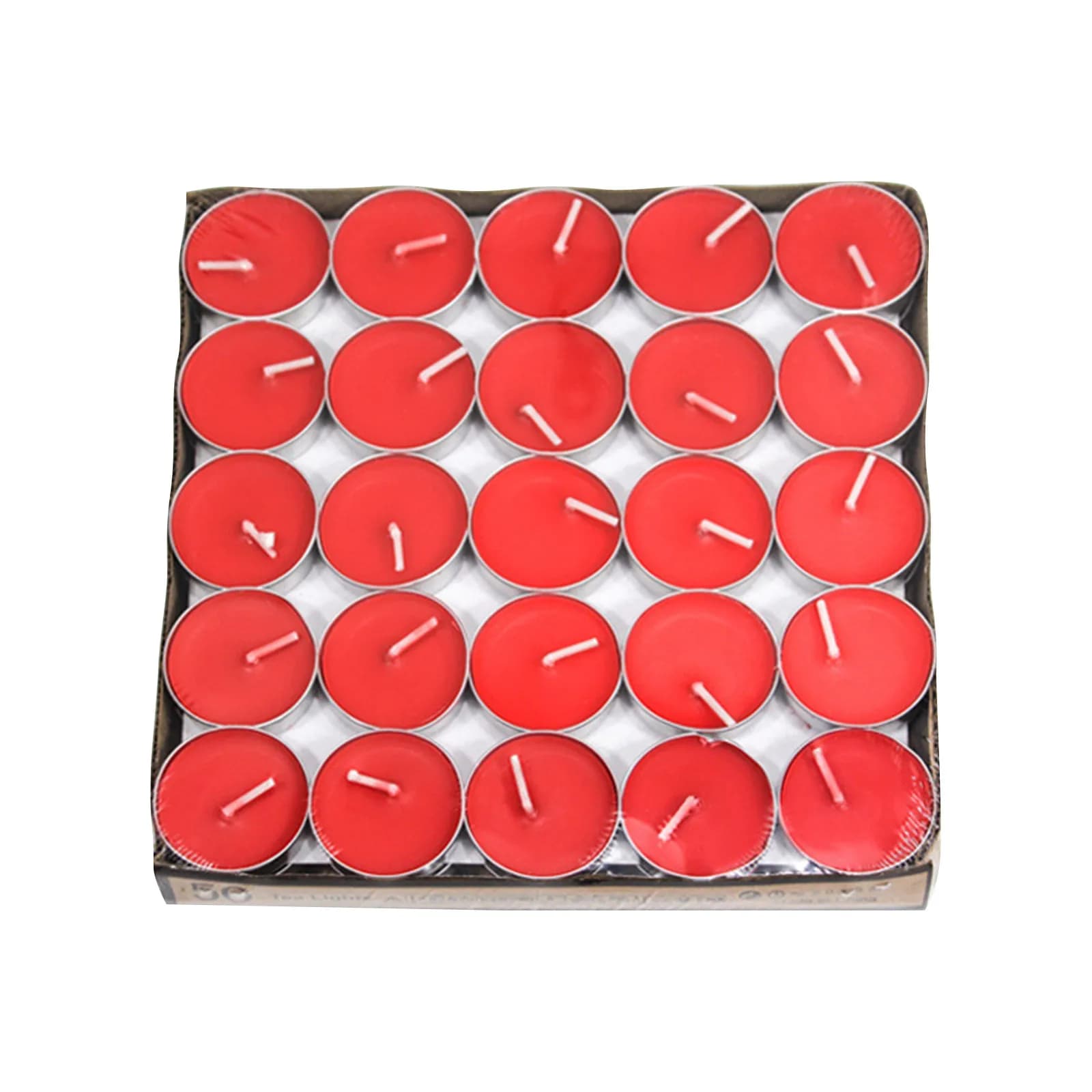 50 Petites Bougies Rondes Colorées Sans Fumée pour Proposition de Mariage, Anniversaire, Décoration 