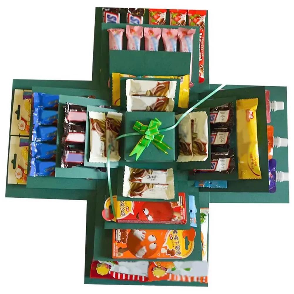 Boîte d'explosion Surprise, bricolage, facile à installer, créative, adaptée comme cadeau pour la sa
