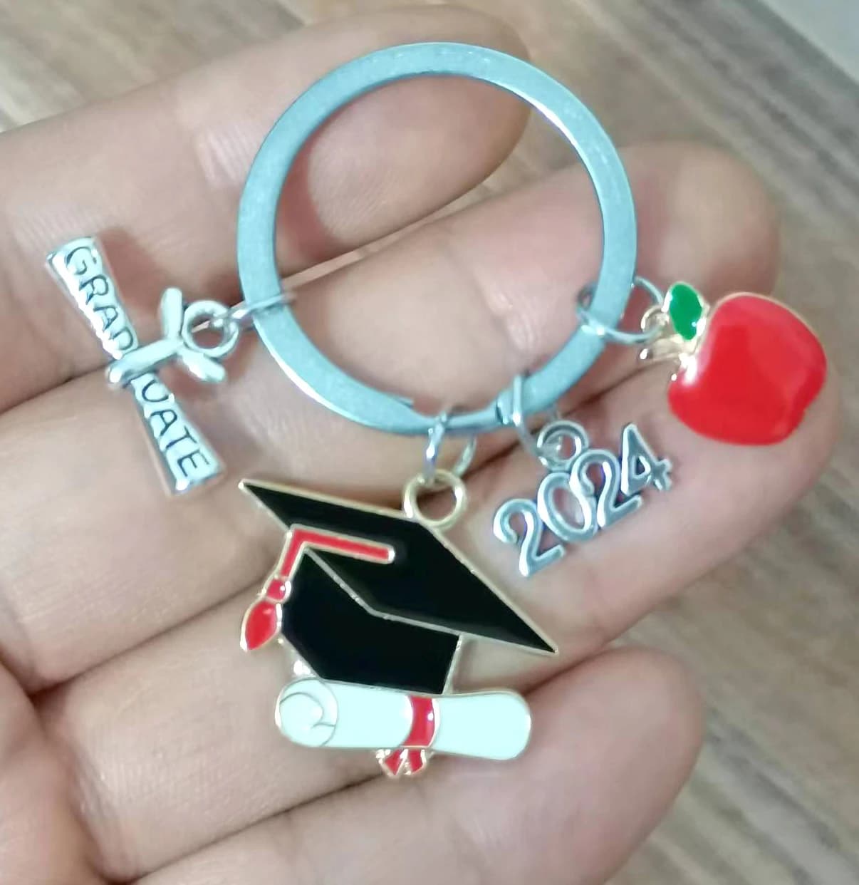 Porte-clés Cadeaux Commémoratifs de la Saison de Remise de Diplôme, Journée des Enseignants, Cadeaux