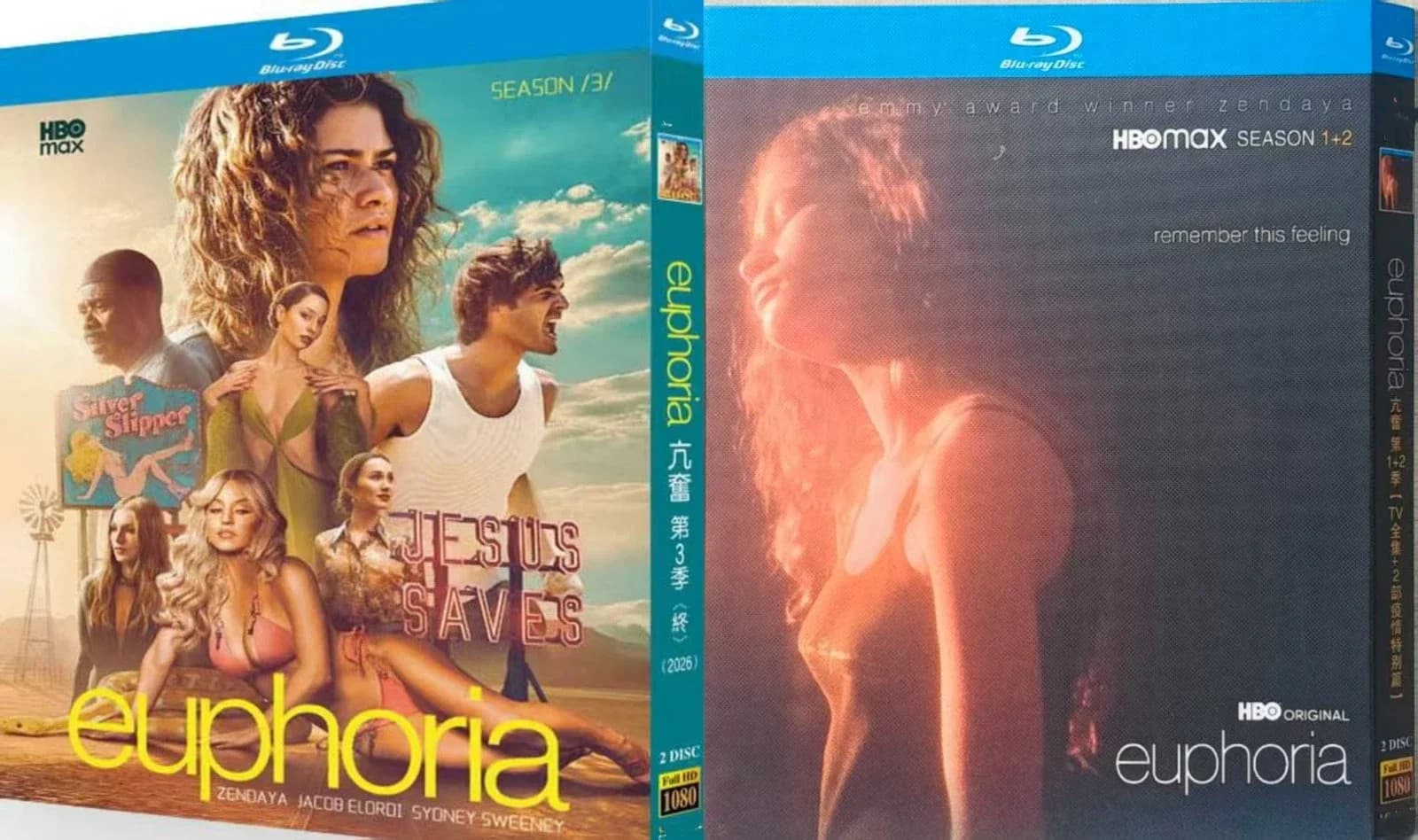 Saison Euphoria (1-3) 4-D Coffret scellé neuf en Blu-ray