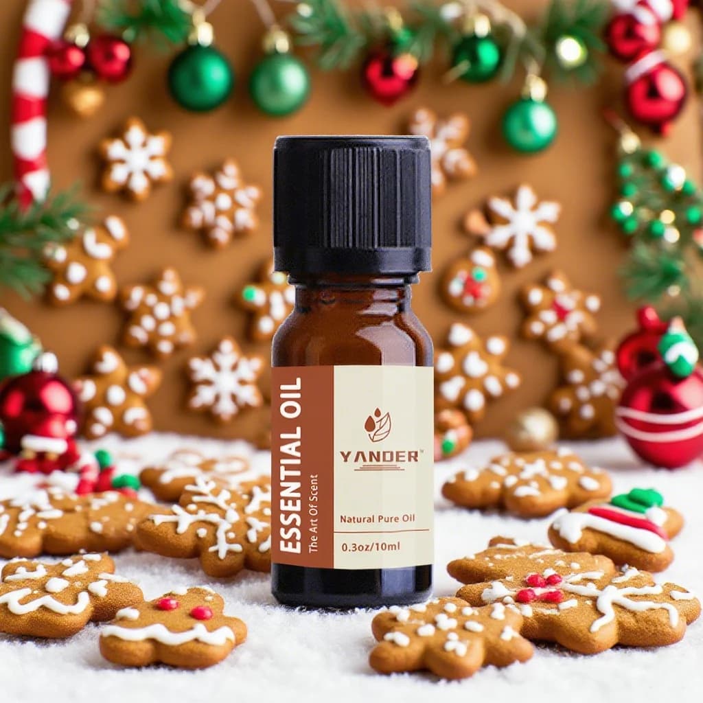 Yander 10ml citrouille noisette pain d'épices cannelle huile essentielle de noël huile de bougie Gou