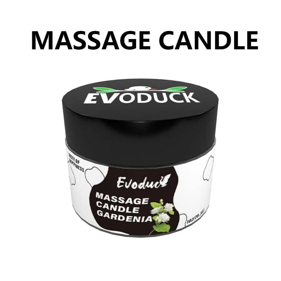 Bougie de massage à l'huile d'orange douce, cire de soja à faible point de fusion, pour une hydratat