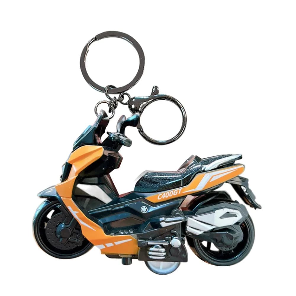 Porte-clés de moto créatif, décoration, modèle de moto à la mode, ornement personnalisé, pendentif s