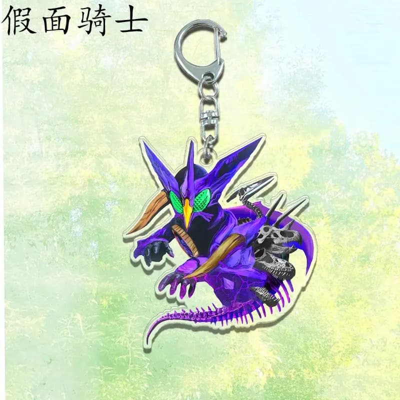 Kamen Rider acrylique : Aigle, Faucon, Baleine, Anguille, porte-clés, accessoire de jeu, sac à dos, 