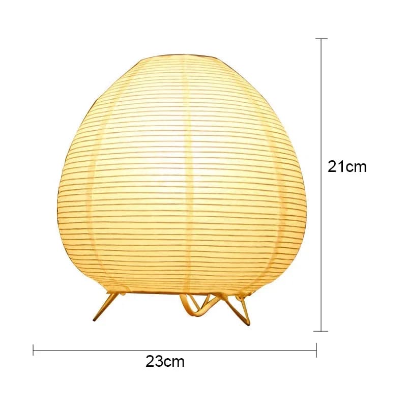 Lanterne japonaise lampe de Table Led salon chambre chevet papier de riz lumières étude chez l'habit