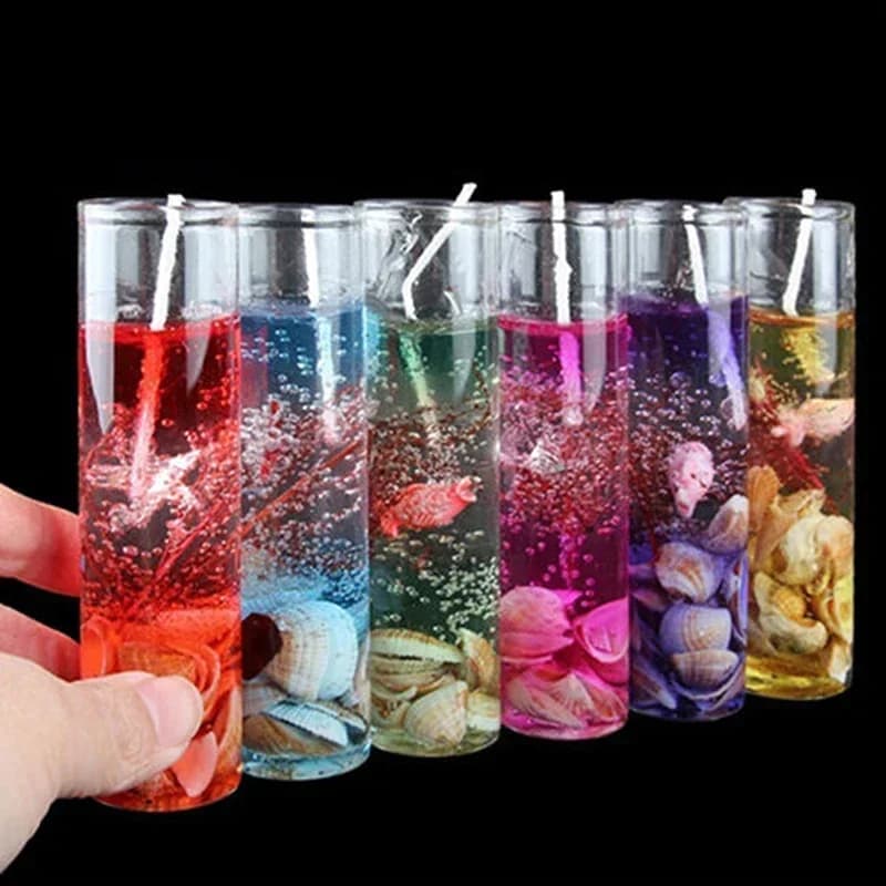 Bougie en MSI parfumée sans fumée pour la Saint-Valentin, bougie de décoration romantique, cadeau de