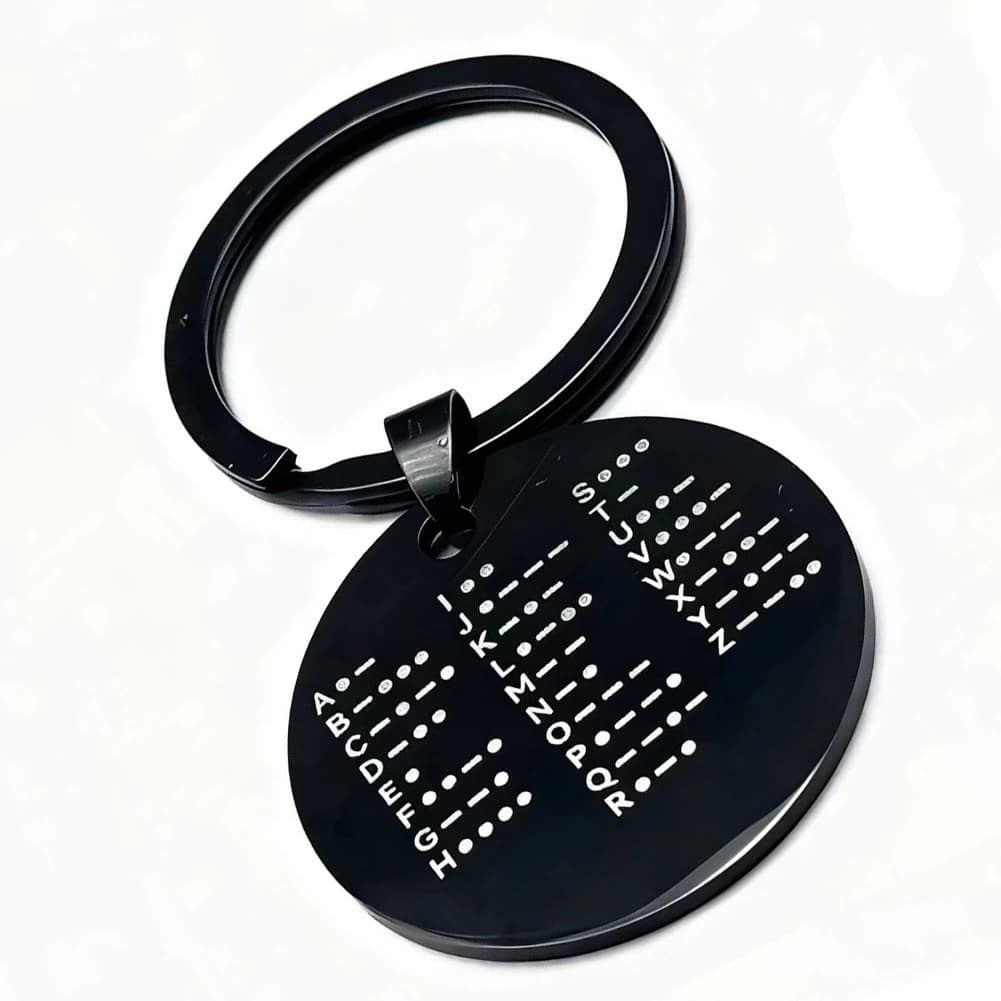 Accessoire pour talkie-walkie : Pièce de formation CW pour porte-clés, pendentif décoratif et souven