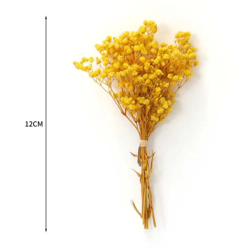 Bouquet de fleurs séchées en résine, outil de bougie d'aromathérapie, décoration de la Saint-Valenti