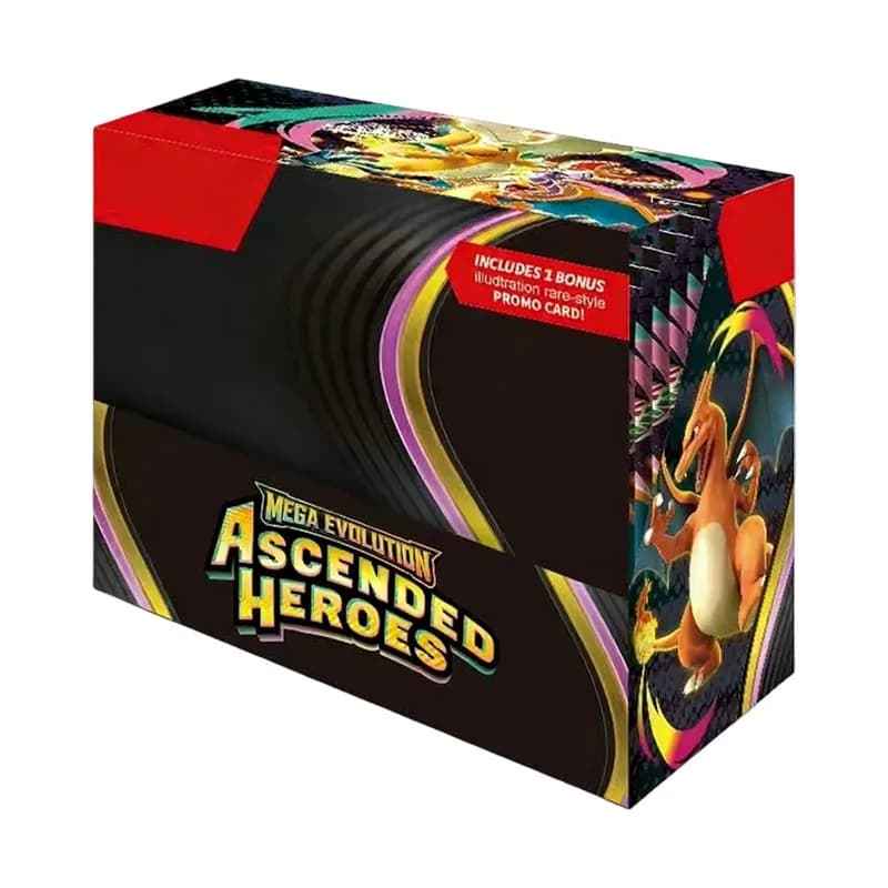360 cartes Pokémon MEGA EVOLUTION Ascended Heroes, boîte d'entraînement Elite scellée