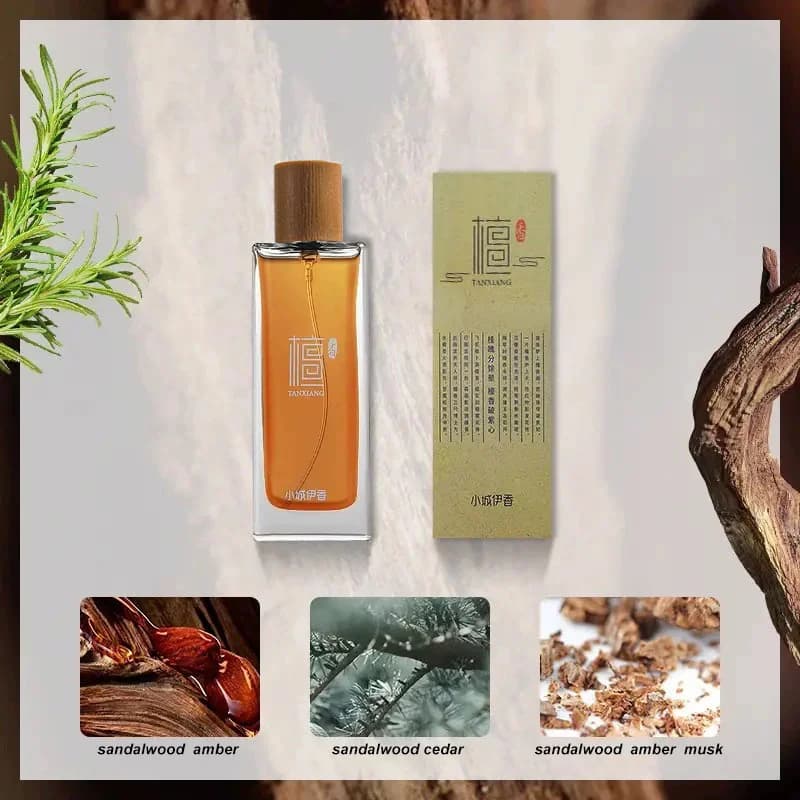 Parfum à breloques Mature en bois de santal pour hommes, adapté à un usage quotidien, unisexe, luxe,