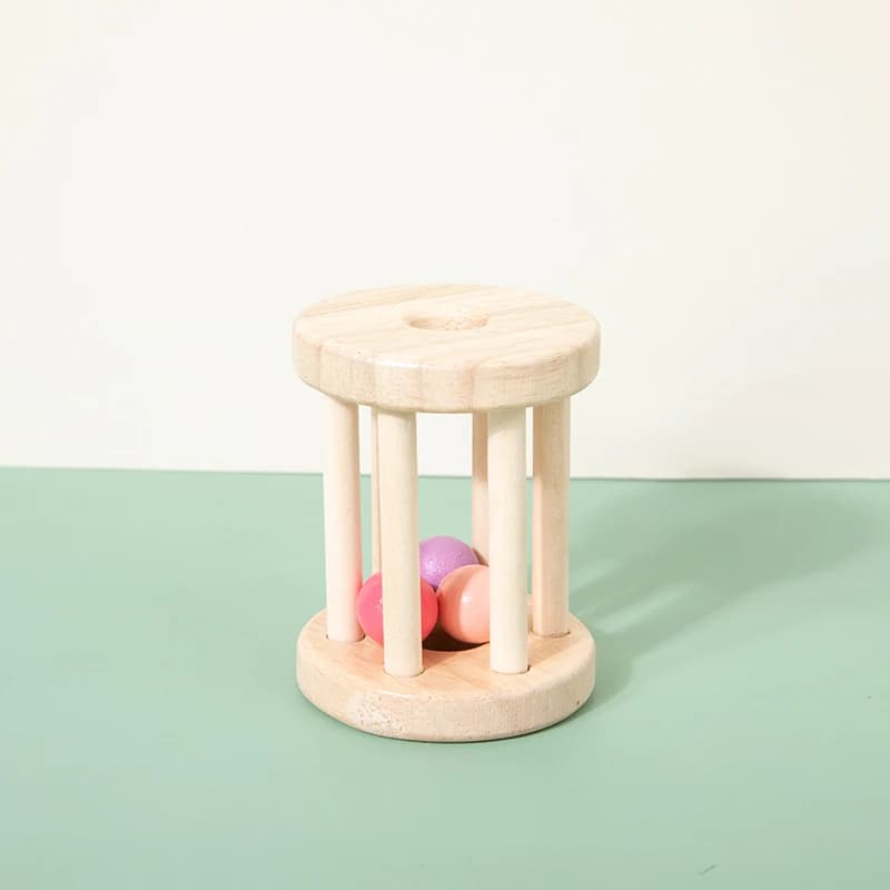Cadeau de noël bébé hochets fournisseur chinois en bois enfants jouets éducatifs en bois Puzzle éduc