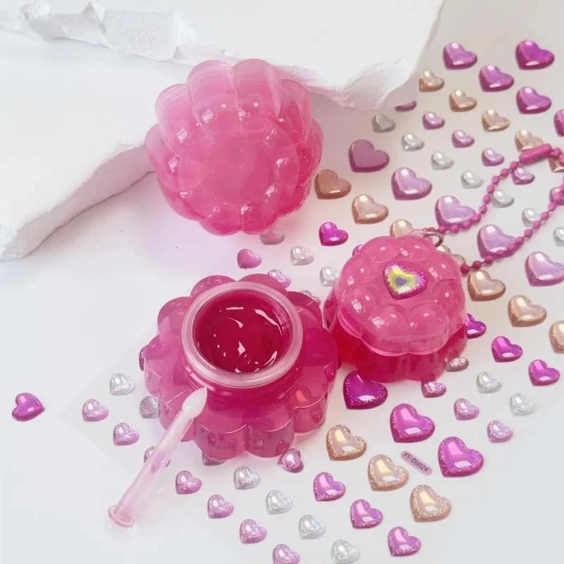 Boîte de crème pour le visage 4g, boîte de baume à lèvres avec cuillère en silicone, flacons recharg