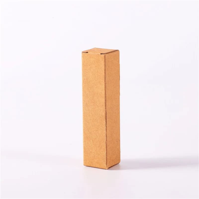 Boîte d'emballage de rouge à lèvres, boîte en papier Kraft, petites boîtes de couleur, boîte de cart