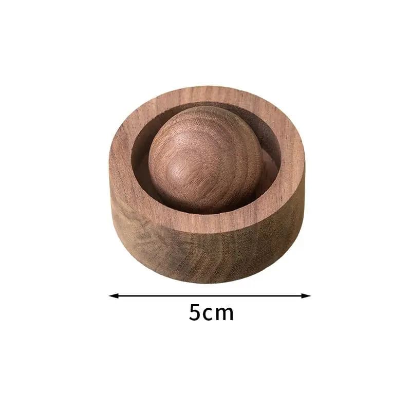 Diffuseur de parfum naturel de conception sphérique, 1 pièce, pour décor de chambre à coucher, huile