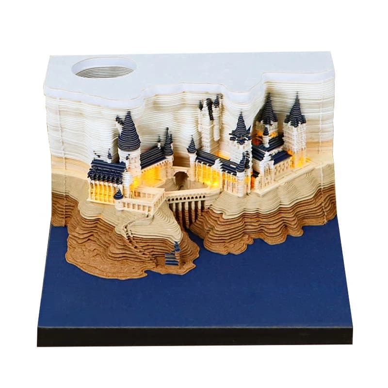 Cadeau d'anniversaire roman 2026 calendrier 3D pense-bête bricolage papier larme calendrier de burea