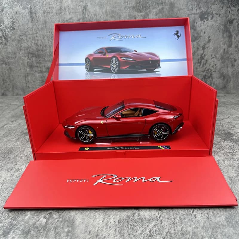 Bburago Ferrari Fuv Roma 12cilindri, modèle de voiture en alliage moulé sous pression, jouets pour g