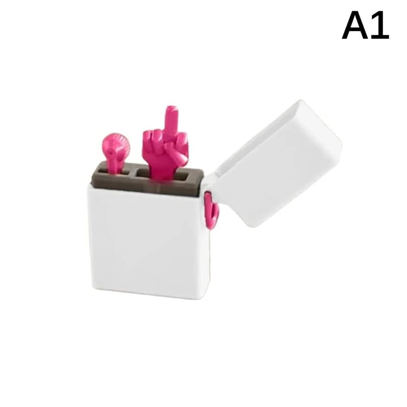 Coffret cadeau d'anniversaire drôle pour le doigt du milieu, décoration de bureau, boîte cadeau Surp