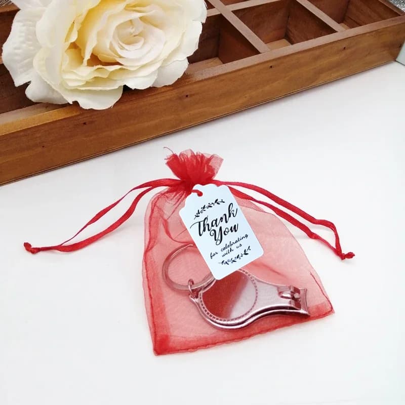 Coupe-ongles personnalisé, ouvre-bouteille, porte-clés, souvenir de première communion, faveur de ba