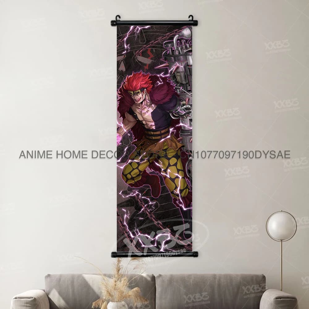 One Piece Anime Scrolls Picture Wall Art, Posters, Jinbe Wallpaper, Nico C.conflicPainting, Marco, E