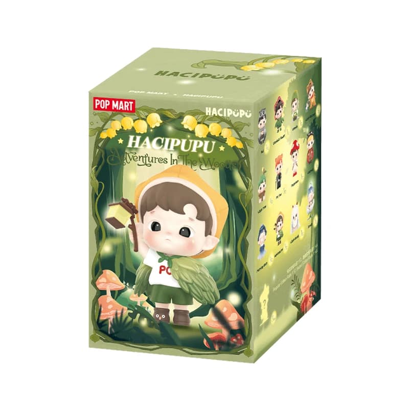POP MART HACIPUPU aventures dans les bois série boîte mystère 1 pièce/12 pièces POPMART boîte aveugl