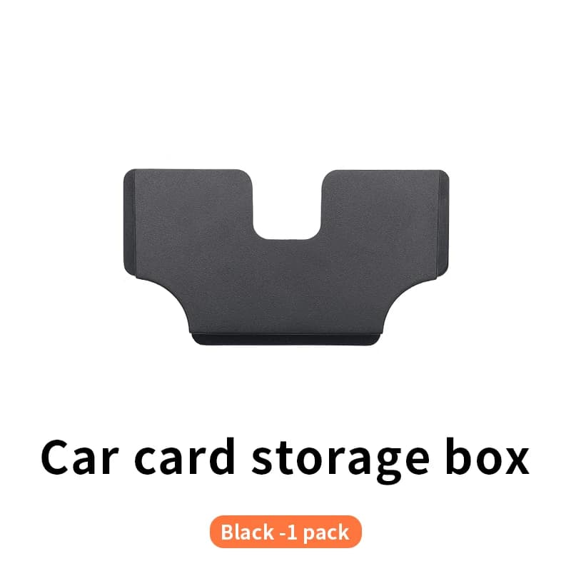 Boîte de rangement pour cartes de voiture, support de cartes monté sur voiture, étui de rangement po