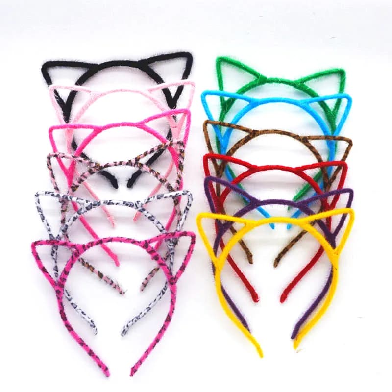 50pcs fête faveur bandes de cheveux cadeau d'anniversaire barre lumineuse Concert bandeaux
