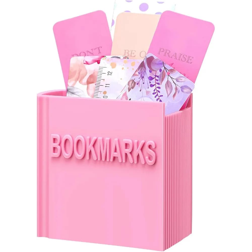 Porte-marque-pages imprimé en 3D |   Cadeau pour les Amateurs de Livres et les Enseignants
