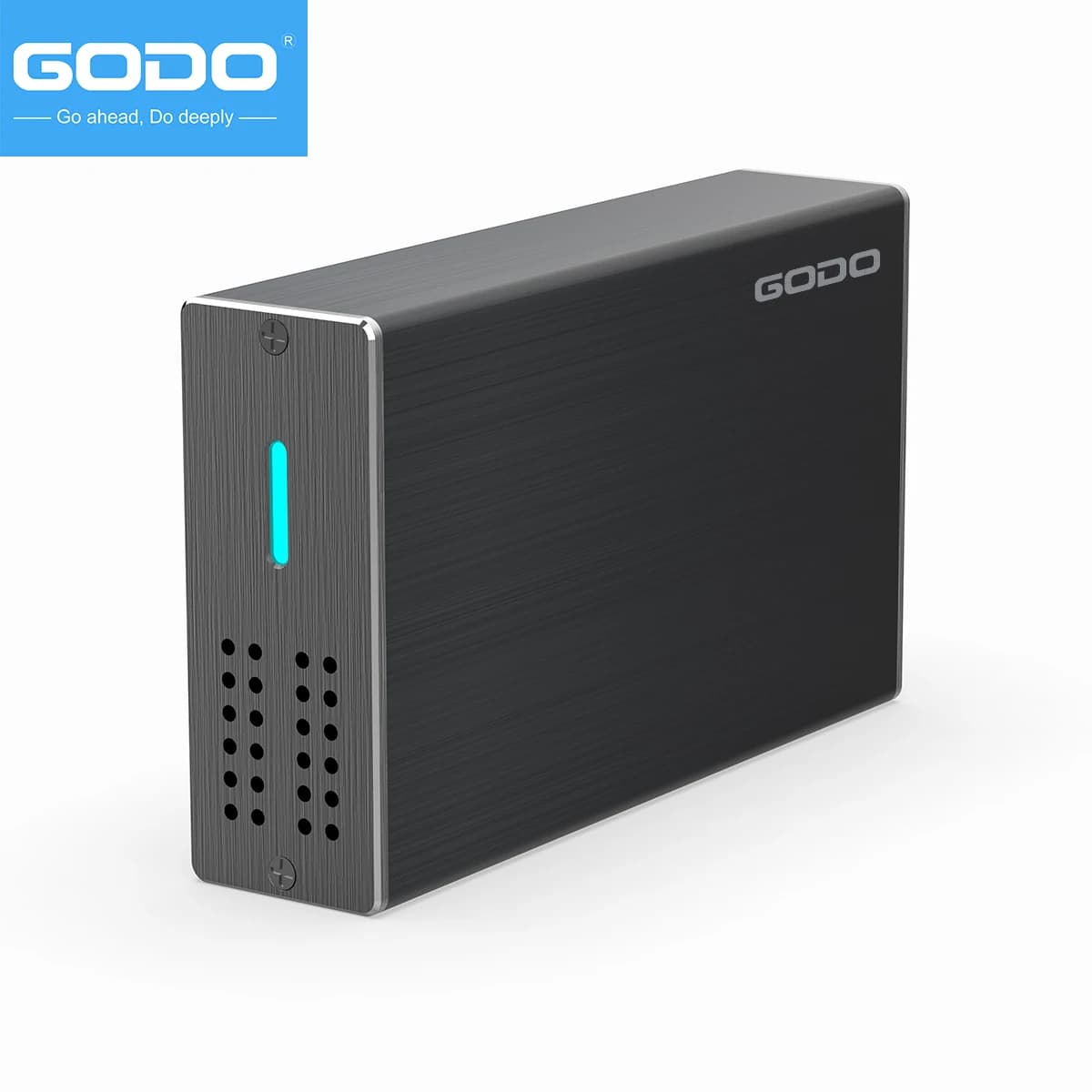Boîtier RAID GODO 2 baies USB 3.0 pour disques durs 2,5 pouces SATA SSD/HDD, prise en charge RAID 0/